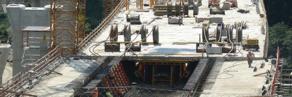 حمل بتن دال پیش تنیده