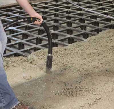 ویبره کردن بتن