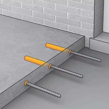 معایب چسب کاشت میلگرد غیر اصولی