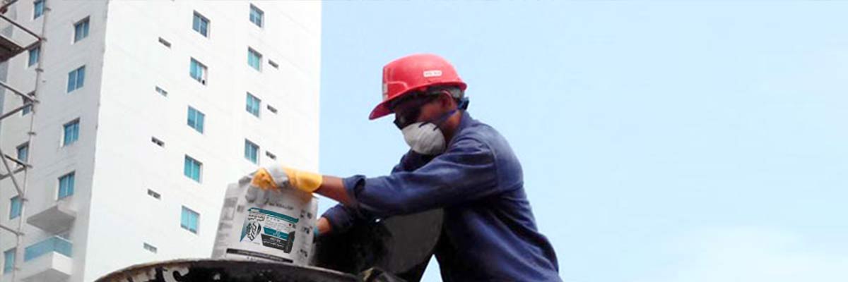  درصد استفاده از فوق روان کننده