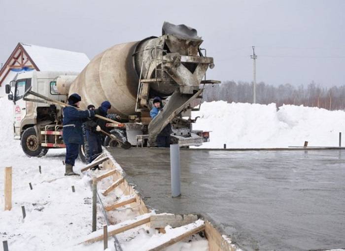 عوامل یخ زدگی بتن